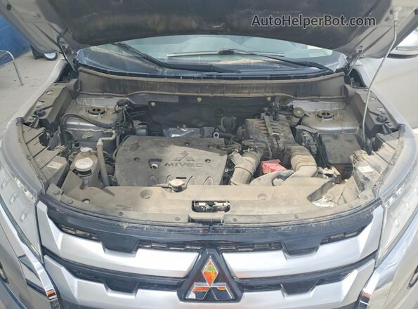 JA4AR3AU0LU030281 2020 MITSUBISHI OUTLANDER Серебряный Вид подкапотного пространства