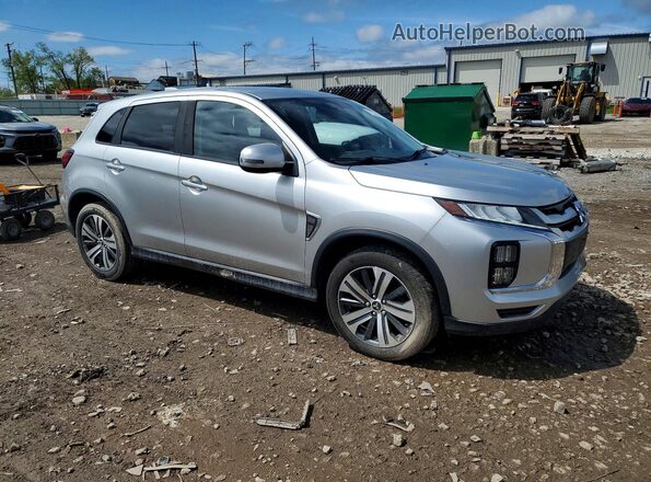 JA4AR3AU2LU017886 2020 MITSUBISHI OUTLANDER Серебряный Передняя правая четверть