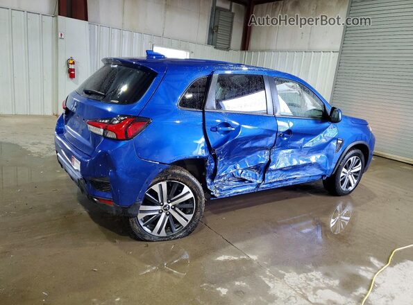 JA4AR3AU7LU028088 2020 MITSUBISHI OUTLANDER Blue Trasero derecho