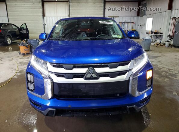 JA4AR3AU7LU028088 2020 MITSUBISHI OUTLANDER Blue Vista frontal