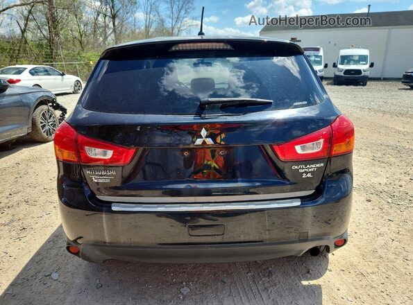 JA4AR3AW9GZ042259 2016 MITSUBISHI OUTLANDER Черный Вид сзади