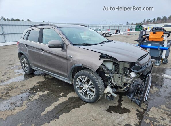 JA4AR4AW8HZ054099 2017 MITSUBISHI OUTLANDER Серый Передняя правая четверть