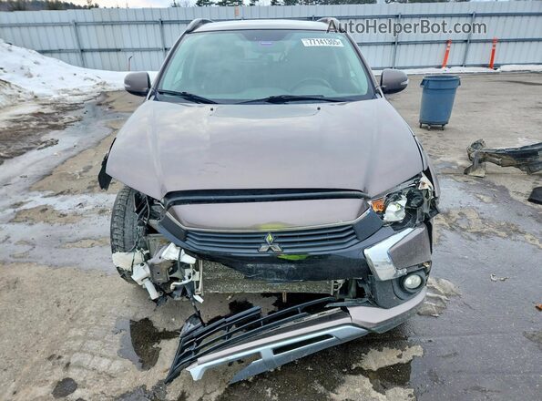 JA4AR4AW8HZ054099 2017 MITSUBISHI OUTLANDER Серый Вид спереди