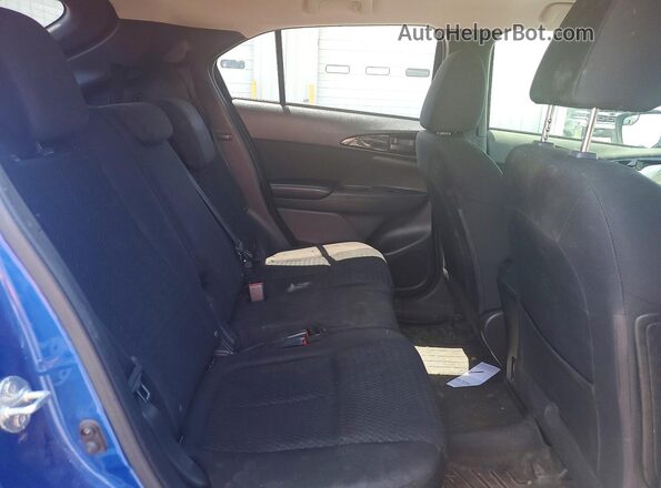 JA4AS3AA2LZ000101 2020 MITSUBISHI ECLIPSE Синий Вид задней части салона