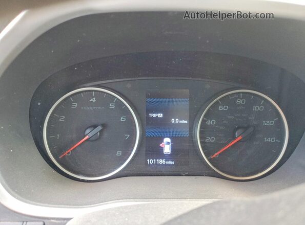 JA4AS3AA5LZ025719 2020 MITSUBISHI ECLIPSE Silver Instrument cluster view