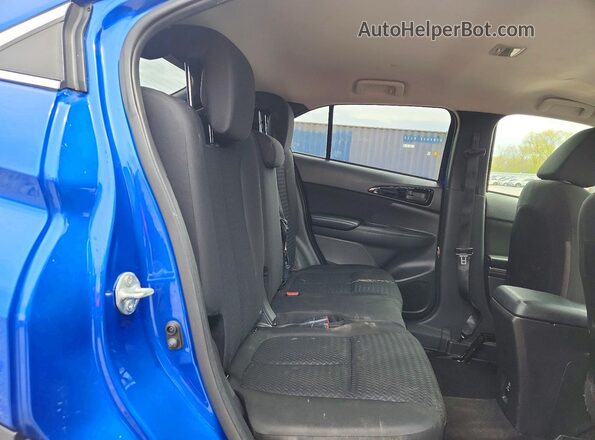 JA4AS3AAXJZ065226 2018 MITSUBISHI ECLIPSE Синий Вид задней части салона
