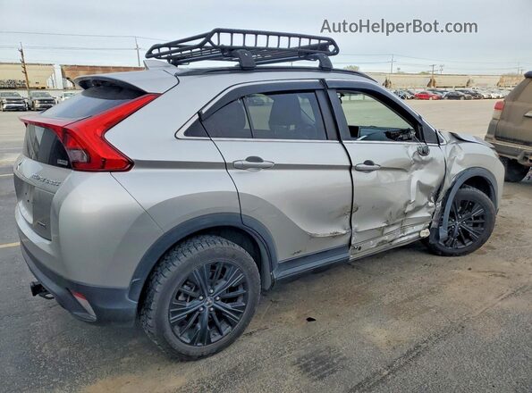 JA4AT4AA4KZ046837 2019 MITSUBISHI ECLIPSE Серебряный Задняя правая четверть