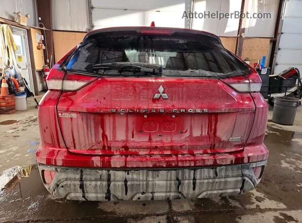 JA4ATUAA8RZ628692 2024 MITSUBISHI ECLIPSE Красный Вид сзади