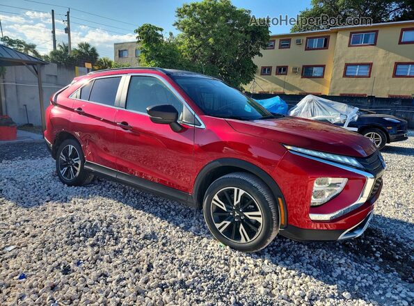 JA4ATWAA2PZ049786 2023 MITSUBISHI ECLIPSE Красный Передняя правая четверть