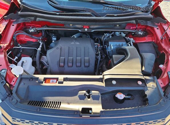 JA4ATWAA2PZ049786 2023 MITSUBISHI ECLIPSE Красный Вид задней части салона