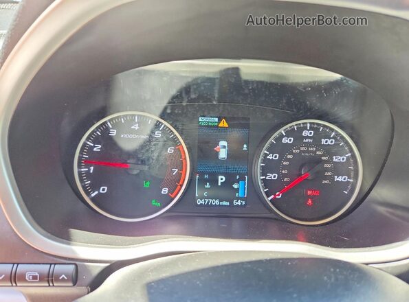 JA4ATWAA3PZ020877 2023 MITSUBISHI ECLIPSE Серебряный Вид щитка приборов