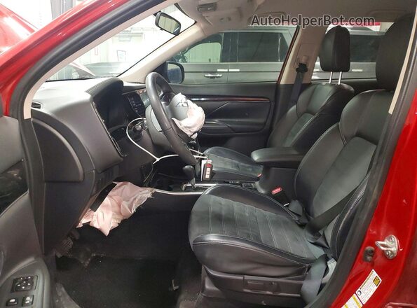 JA4AZ3A32KZ044482 2019 MITSUBISHI OUTLANDER Красный Вид салона спереди