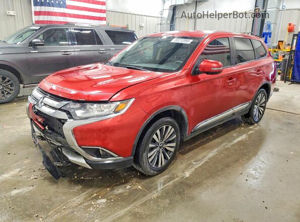 JA4AZ3A32KZ044482 2019 MITSUBISHI OUTLANDER Красный Передняя левая четверть