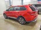 2019 Mitsubishi Outlander Se Красный vin: JA4AZ3A32KZ044482