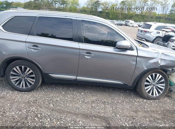 JA4AZ3A32LZ020314 2020 MITSUBISHI OUTLANDER Серый Вид задней части салона