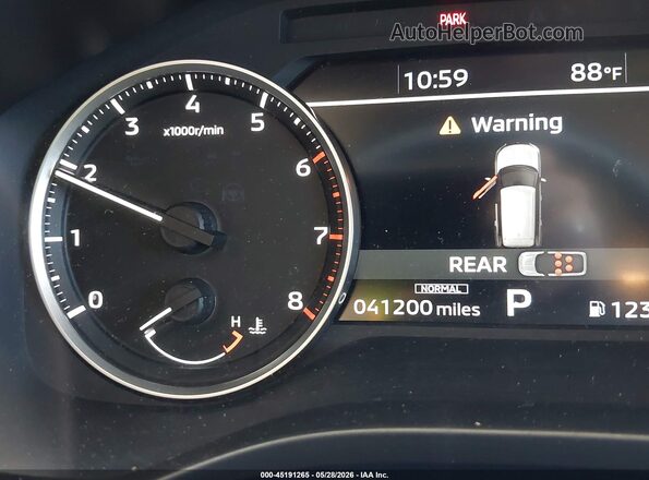 JA4J3VA8XRZ080651 2024 MITSUBISHI OUTLANDER White Widok zestawu wskaźników