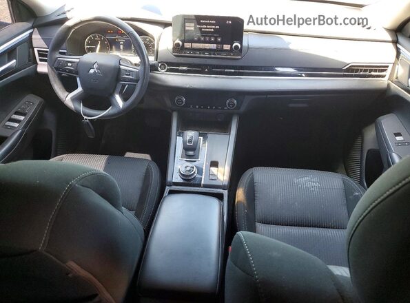 JA4J4TA85PZ010084 2023 MITSUBISHI OUTLANDER Black Widok deski rozdzielczej