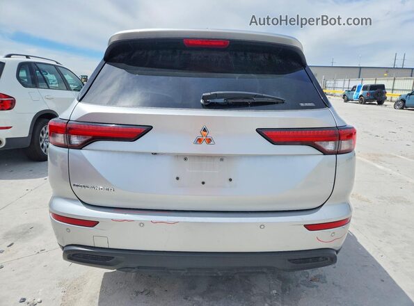JA4J4TA88NZ045313 2022 MITSUBISHI OUTLANDER Серебряный Вид сзади