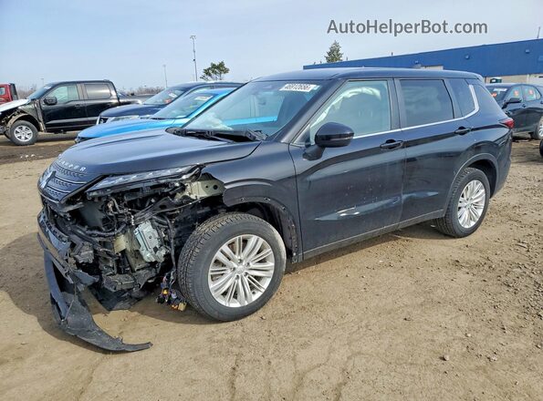 JA4J4UA81RZ003772 2024 MITSUBISHI OUTLANDER Черный Передняя левая четверть