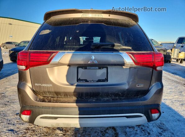 JA4JZ3AX8LZ603716 2020 MITSUBISHI OUTLANDER Коричневый Вид сзади