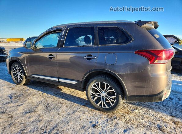 JA4JZ3AX8LZ603716 2020 MITSUBISHI OUTLANDER Коричневый Задняя левая четверть
