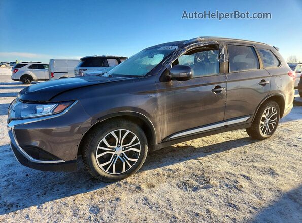 JA4JZ3AX8LZ603716 2020 MITSUBISHI OUTLANDER Коричневый Передняя левая четверть