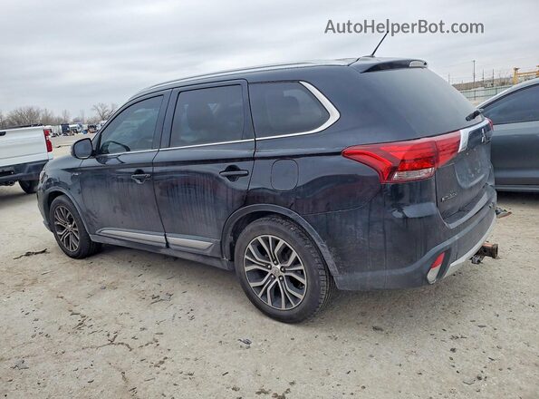 JA4JZ4AX2GZ016455 2016 MITSUBISHI OUTLANDER Black Trasero izquierdo