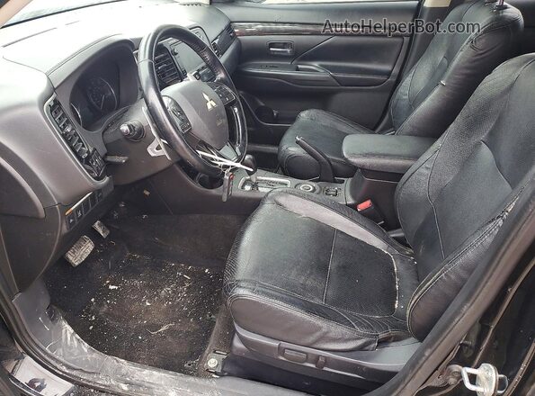 JA4JZ4AX2GZ016455 2016 MITSUBISHI OUTLANDER Black Vista interior delantera