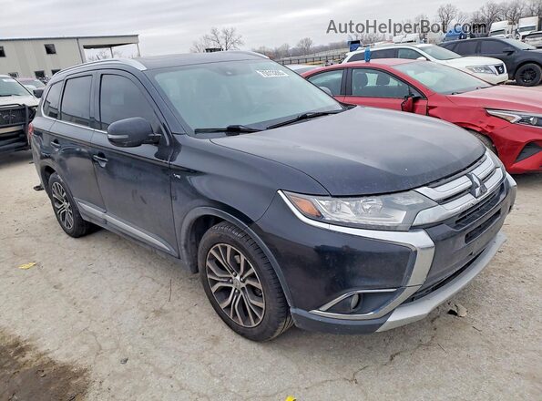JA4JZ4AX2GZ016455 2016 MITSUBISHI OUTLANDER Black Delantero derecho
