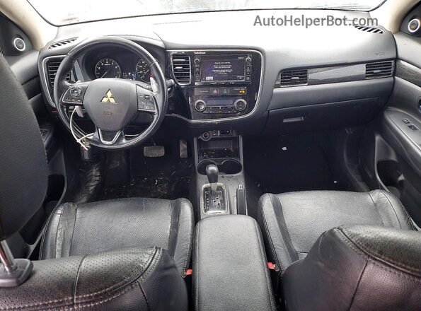 JA4JZ4AX2GZ016455 2016 MITSUBISHI OUTLANDER Black Vista del salpicadero