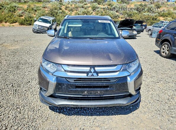JA4JZ4AX2GZ037628 2016 MITSUBISHI OUTLANDER Коричневый Вид спереди