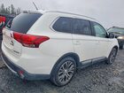 2016 Mitsubishi Outlander Gt Белый vin: JA4JZ4AX3GZ602582