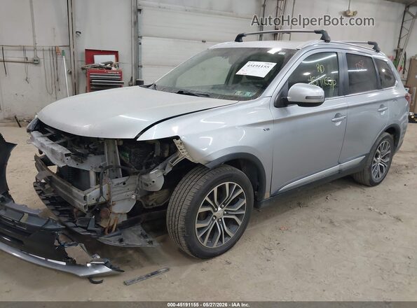 JA4JZ4AX6GZ002767 2016 MITSUBISHI OUTLANDER Серебряный Передняя левая четверть