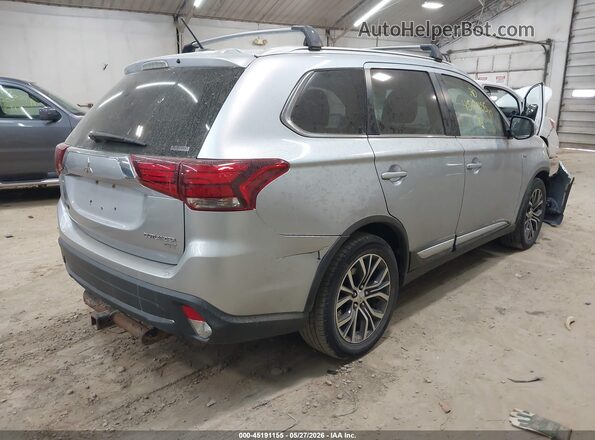 JA4JZ4AX6GZ002767 2016 MITSUBISHI OUTLANDER Серебряный Задняя правая четверть