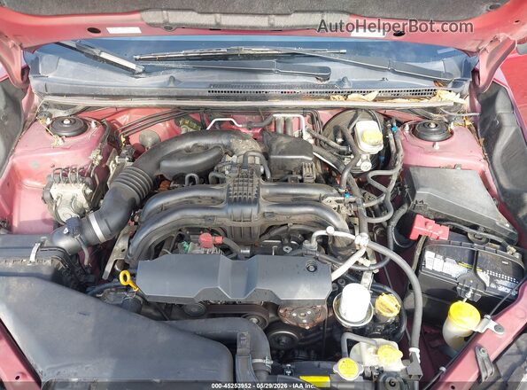 JF1GJAA62GG013022 2016 SUBARU IMPREZA Бордовый Вид сзади