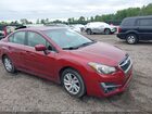 2016 Subaru Impreza 2.0i Premium Red vin: JF1GJAB64GH022541