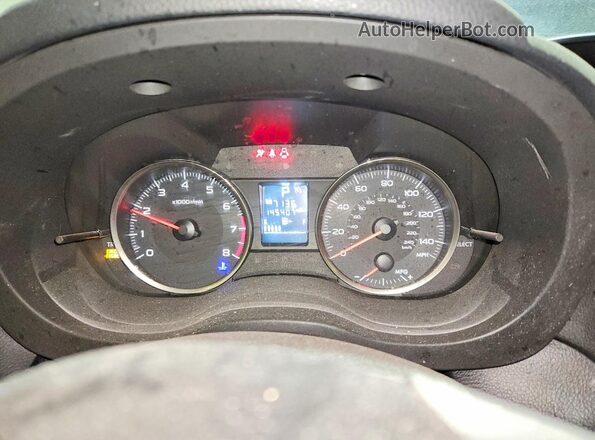 JF1GJAB67GH018452 2016 SUBARU IMPREZA Угольный Вид щитка приборов