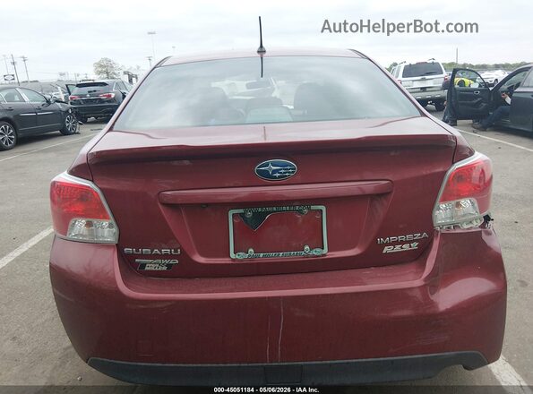 JF1GJAF6XGH010260 2016 SUBARU IMPREZA Красный 