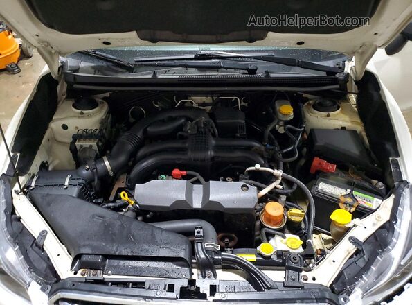 JF1GPAA68G8329050 2016 SUBARU IMPREZA Белый Вид задней части салона