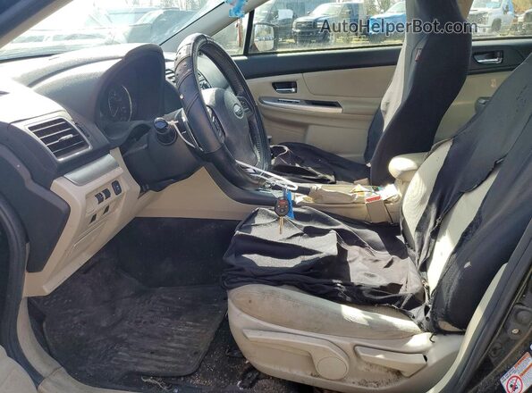 JF1GPAP60G8228804 2016 SUBARU IMPREZA Black Vista interior delantera