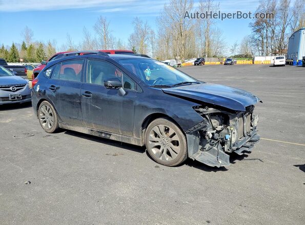 JF1GPAP60G8228804 2016 SUBARU IMPREZA Black Delantero derecho