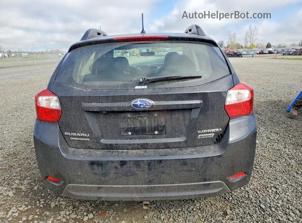 JF1GPAP62G9247042 2016 SUBARU IMPREZA Черный Вид сзади