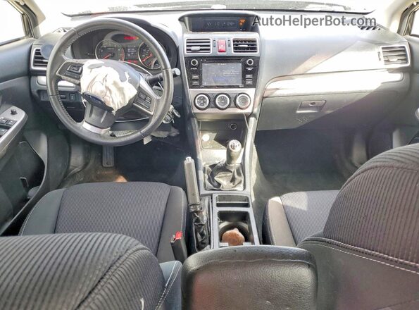 JF1GPAP62G9247042 2016 SUBARU IMPREZA Черный Вид панели приборов