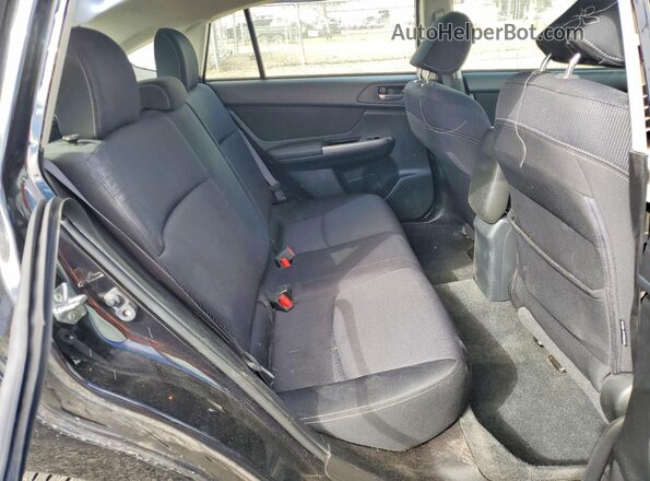 JF1GPAP62G9247042 2016 SUBARU IMPREZA Черный Вид задних сидений