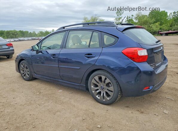JF1GPAP64GH238395 2016 SUBARU IMPREZA Синий Задняя левая четверть