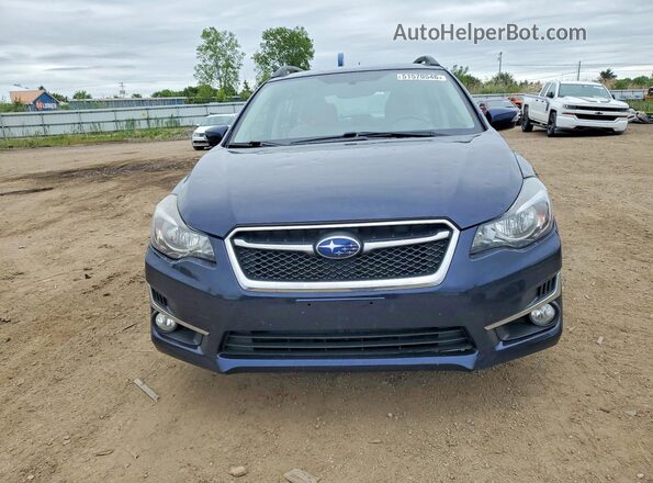 JF1GPAP64GH238395 2016 SUBARU IMPREZA Синий Вид спереди