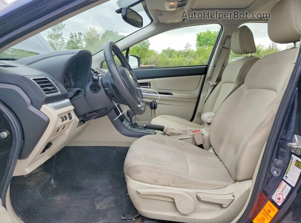 JF1GPAP64GH238395 2016 SUBARU IMPREZA Синий Вид салона спереди