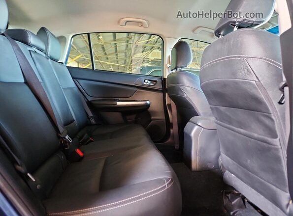JF1GPAU64GH206972 2016 SUBARU IMPREZA Синий Вид задних сидений