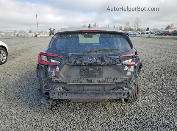 JF1GUABC4S8333084 2025 SUBARU IMPREZA Черный Вид сзади