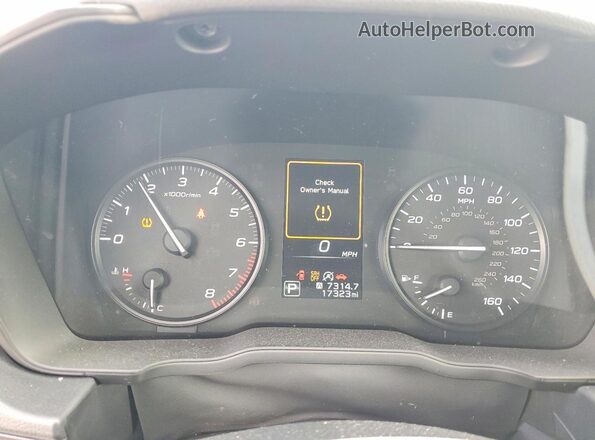 JF1GUABC4S8333084 2025 SUBARU IMPREZA Черный Вид щитка приборов